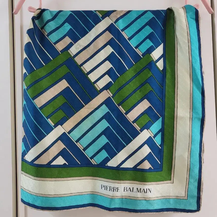 [BUNJANG] Pierre Balmain Silk Scarf / (오늘만할인)발망 스카프(made in France)