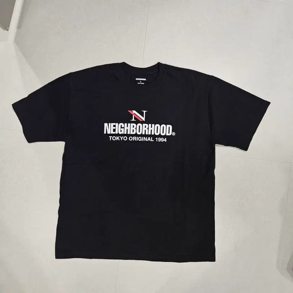 [BUNJANG] NAVER Hood Short-Sleeve T-Shirt (Black) / [L]네이버 후드 반팔티(블랙)