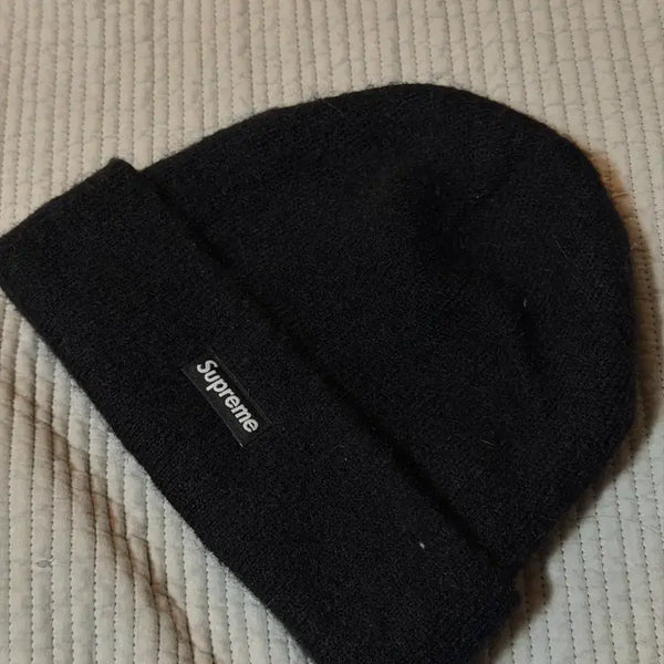 [BUNJANG] Supreme Black Beanie / Supreme 슈프림 비니 블랙