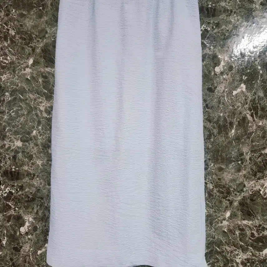 [BUNJANG] ADDMORE Textured Long Skirt (Light Blue, Size S) / ADDMORE  텍스쳐 롱스커트 s
