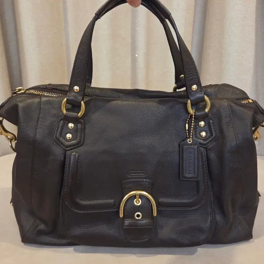 [BUNJANG] Y2K 00s Coach Campbell Leather Shoulder Bag / Y2k 00's 올드 코치 캠벨 레더 숄더