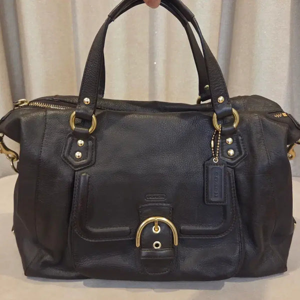 [BUNJANG] Y2K 00s Coach Campbell Leather Shoulder Bag / Y2k 00's 올드 코치 캠벨 레더 숄더