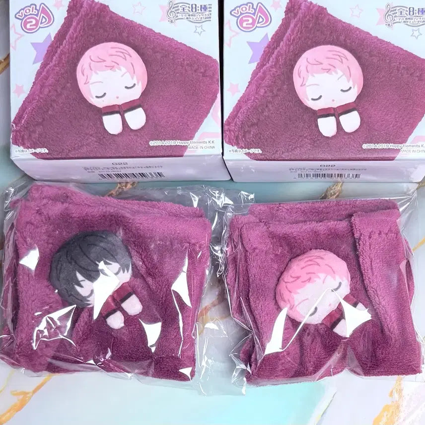 [BUNJANG] Ensemble Stars Valkyrie Mika Shu FuwaSya Mini Towel Bundle Set / 앙스타 발키리 미카 슈 후와스야 미니 타올 일괄