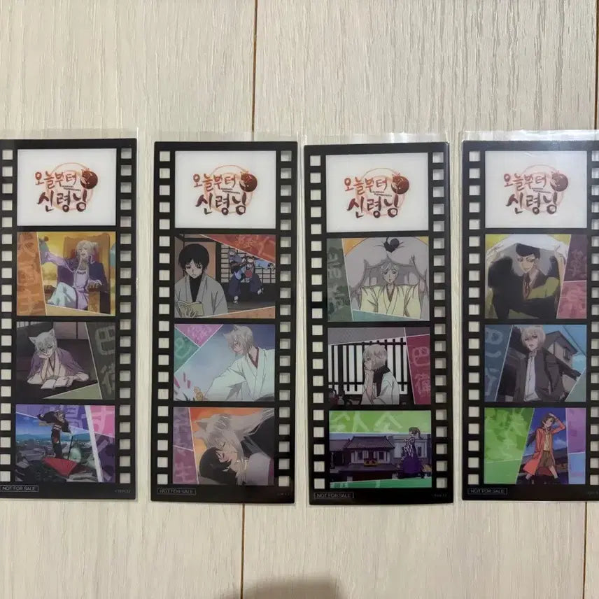 [BUNJANG] Kamisama Kiss Transparent Film Four-Cut Special Edition Bundle Set (Tomoe, Nanami, Mizuki, Kurama) / 일괄) 오늘부터신령님 투명 필름 네컷 특전 토모에 나나미 미즈키 쿠라마