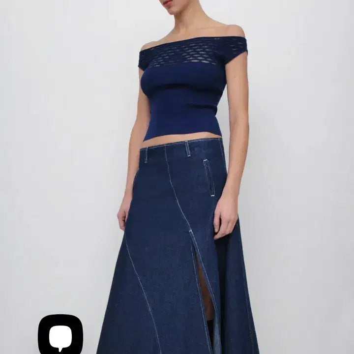 [BUNJANG] Kimaguas Oahu Denim Skirt M / 기마구아스 oahu 데님스커트 M