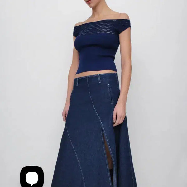 [BUNJANG] Kimaguas Oahu Denim Skirt M / 기마구아스 oahu 데님스커트 M