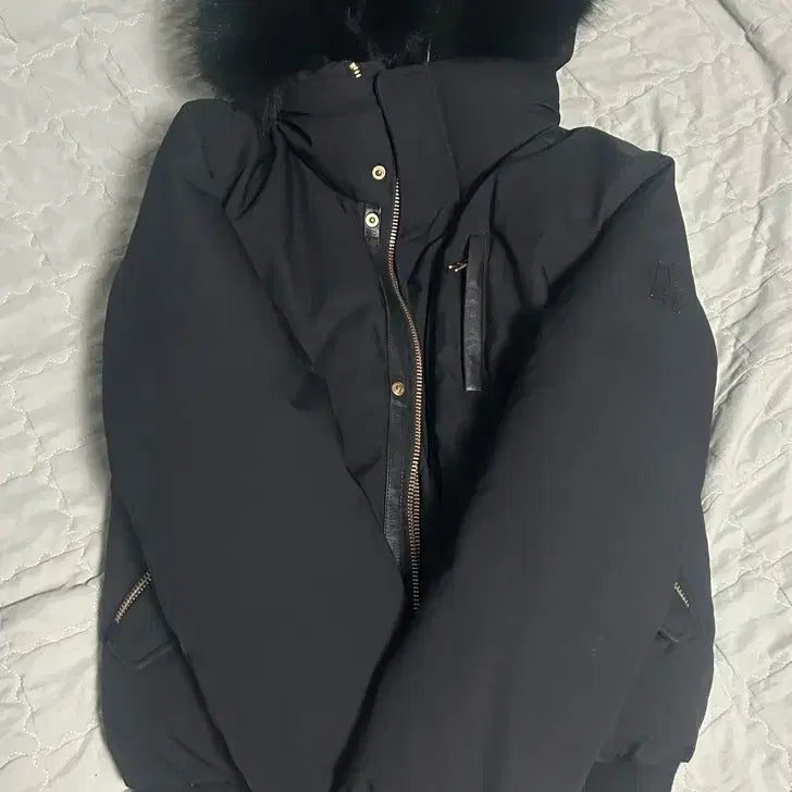 [BUNJANG] MACKAGE Dixon Short Padded Jacket Black Gold Size 36 (S) / 맥케이지 딕슨 숏패딩 금장 36사이즈 s사이즈