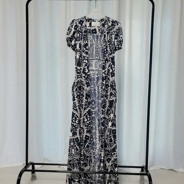 [BUNJANG] Chiyuui Otjang Maxi Wrap Dress / 치유의 옷장 맥시 랩 원피스