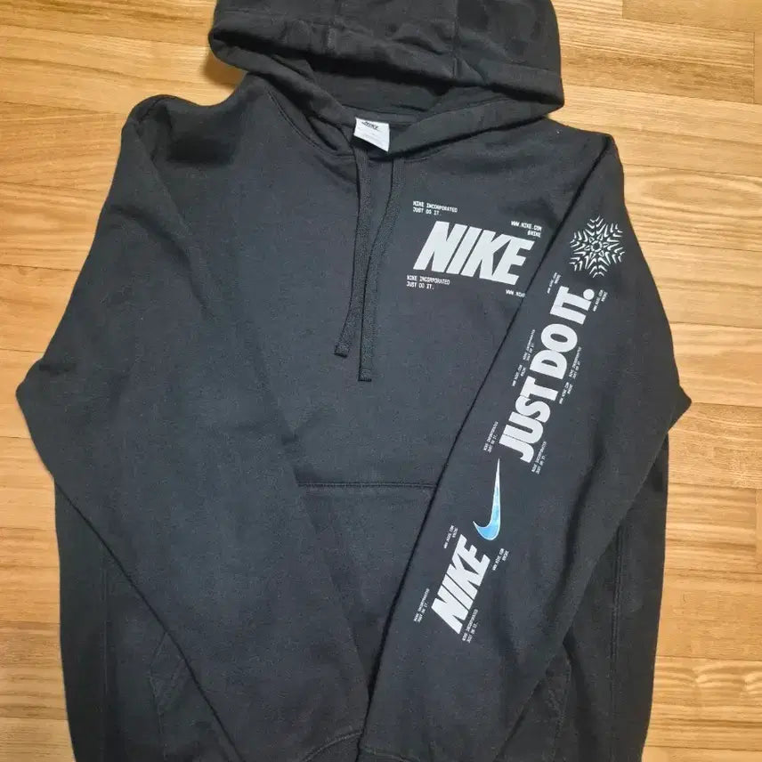 [BUNJANG] Nike Black Hoodie / 나이키 후드티 블랙