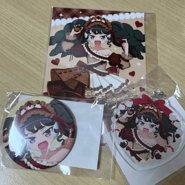 [BUNJANG] PriPara Marukuji Garuru Can Badge Acrylic Keyring / 프리파라 마루쿠지 가루루 캔뱃지 아크릴키링