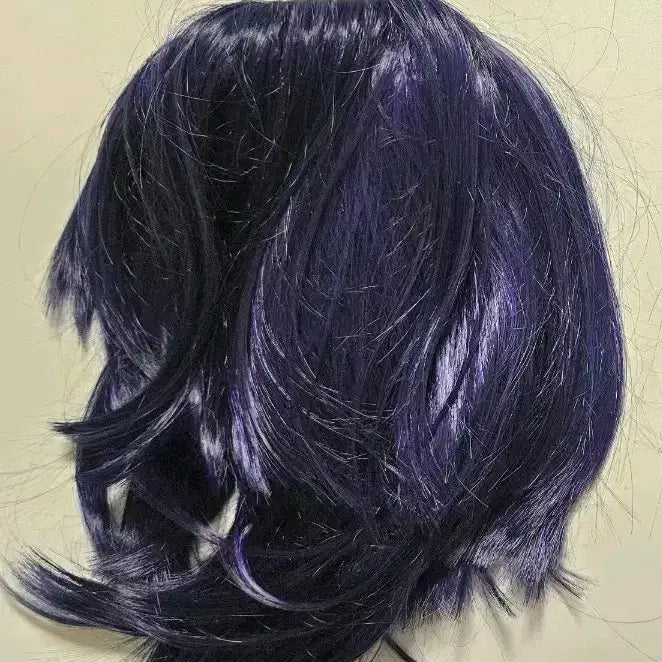 [BUNJANG] Genshin Impact Wanderer Scaramouche Purple Cosplay Wig / 원신 방랑자 가발 코스프레 보라색 가발 고퀄리티 스카라무슈