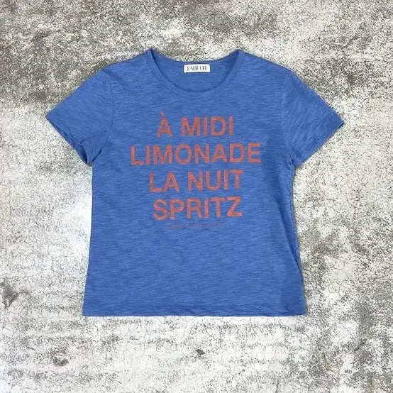 [BUNJANG] Fabeur Typo T-Shirt / 파버 fabeur 타이포 티셔츠