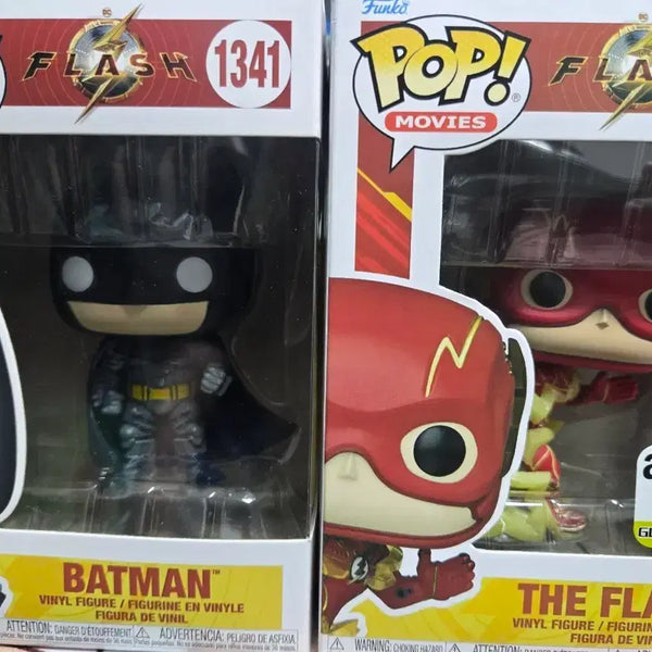 [BUNJANG] Funko Pop Batman & The Flash Figures Bundle Set / 펀코 팝 배트맨 플래시 피규어 일괄
