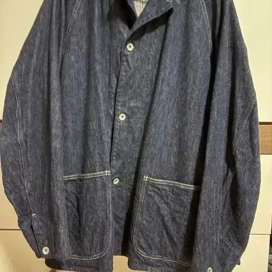 [BUNJANG] Comoli Denim Work Jacket Size 3 / 코모리 데님 워크자켓 3사이즈