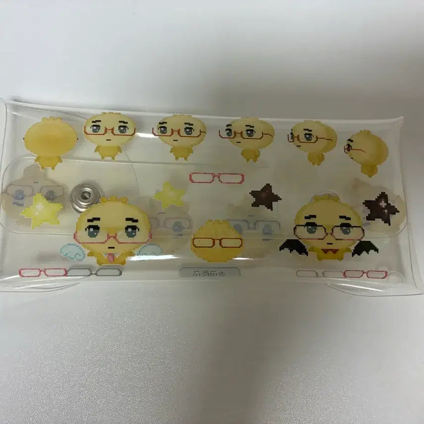 [BUNJANG] Angyeongmandu Transparent Pouch / 안경만두 투명 파우치 서일페