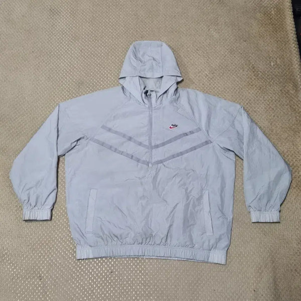 [BUNJANG] Nike Overseas Oversized Half-Zip Woven Anorak Windrunner Jacket / (105) 나이키 해외판 오버핏 하프집업 우븐 아노락 웬드러너 자켓
