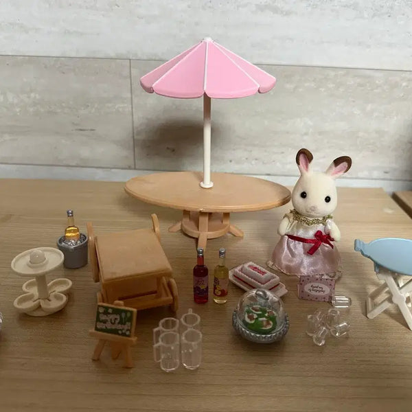 [BUNJANG] Sylvanian Families Camping BBQ Set / 실바니안 패밀리 캠핑 바베큐 세트