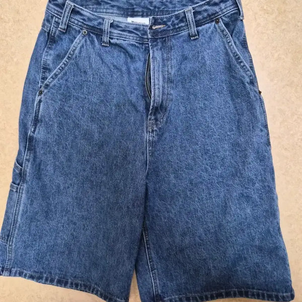 [BUNJANG] McWoodgun Carpenter Denim Bermuda Shorts / 맥우드건 카펜터 데님 버뮤다 쇼츠