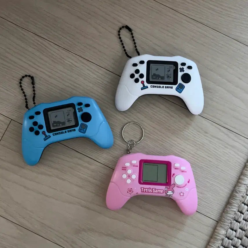 [BUNJANG] Mini Game Console Keychain Set / 미니 게임기 콘솔 키링 / 3개세트