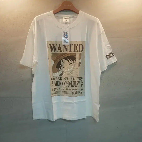 [BUNJANG] Monkey D. Luffy Short Sleeve T-Shirt / 원피스 몽키 D 루피 반팔 티셔츠.