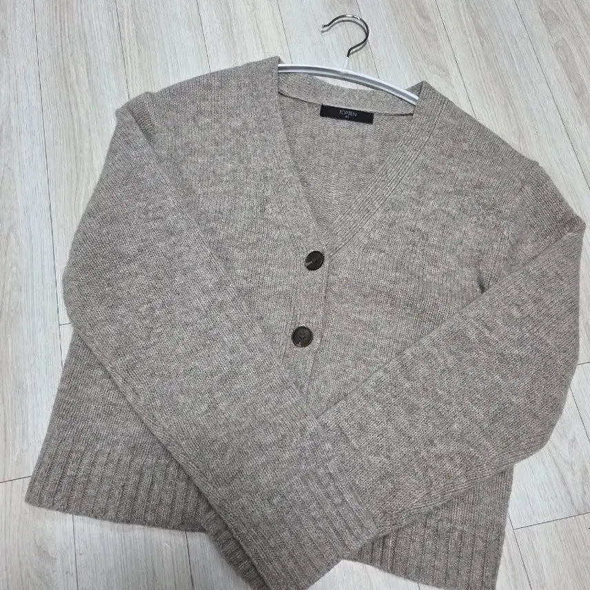[BUNJANG] TOPTEN 100% Wool Cardigan Beige / 탑텐 울100 가디건 베이지 85