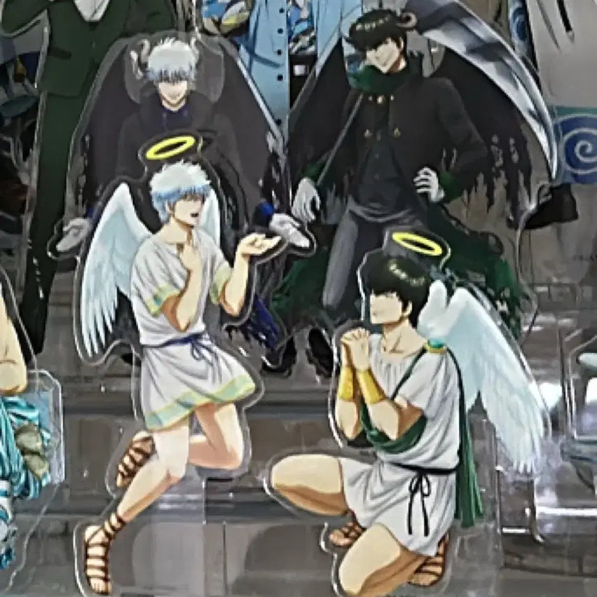 [BUNJANG] Gintama Angel & Demon Acrylic Standee Set / 은혼 천사 악마 아크릴