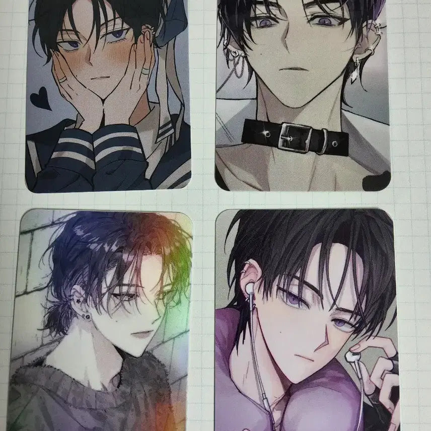 [BUNJANG] The Great Demon King's Second Year Kim Rae-bin Bundle Set Photocard (4 pcs) / 데못죽 김래빈 포카 4장 일괄양도~~ㅅㅊㅇ테스타김래빈