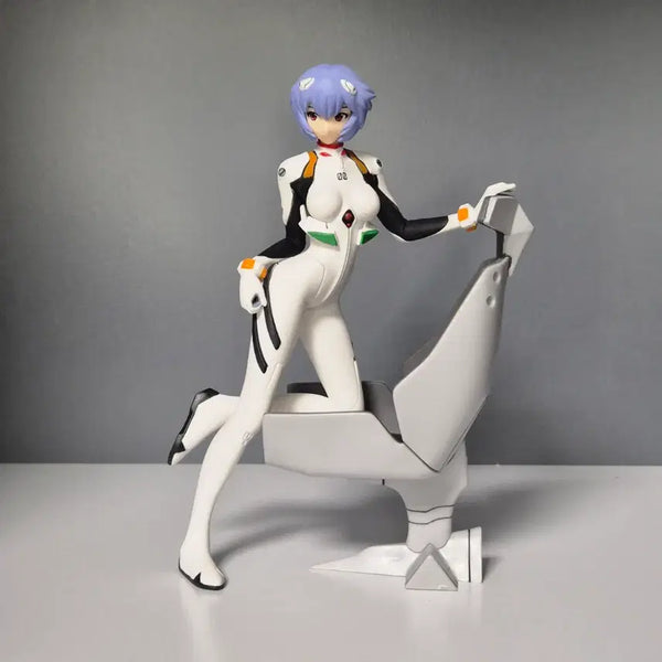 [BUNJANG] Evangelion Rei Ayanami & Asuka "Girl with Chair" Figure Set / 에반게리온 아야나미 레이 피규어 girl with Chair