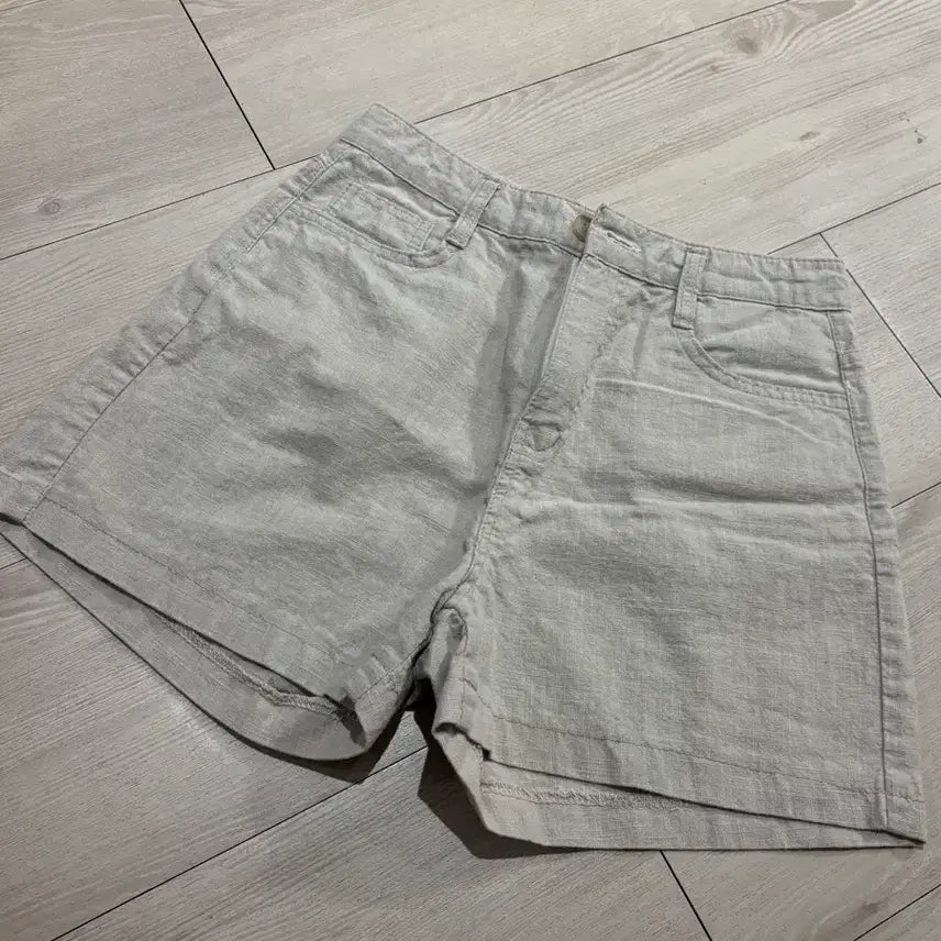 [BUNJANG] Morphin Denim Shorts M Light Grey / morphin 데님 반바지 M 라이트 그레이