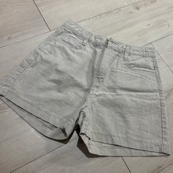 [BUNJANG] Morphin Denim Shorts M Light Grey / morphin 데님 반바지 M 라이트 그레이