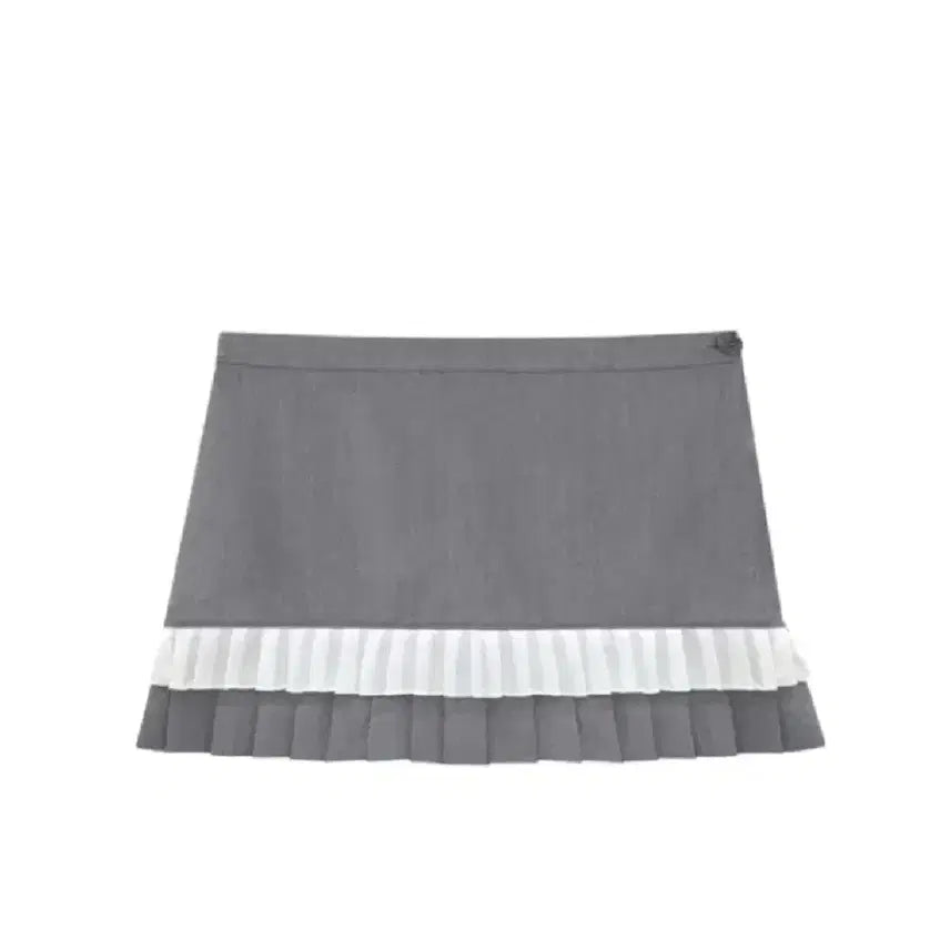 [BUNJANG] Clishier Chewing Gum Frill Skirt (M) / 클리시어 츄잉검 프릴 스커트 m