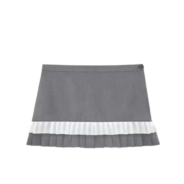 [BUNJANG] Clishier Chewing Gum Frill Skirt (M) / 클리시어 츄잉검 프릴 스커트 m