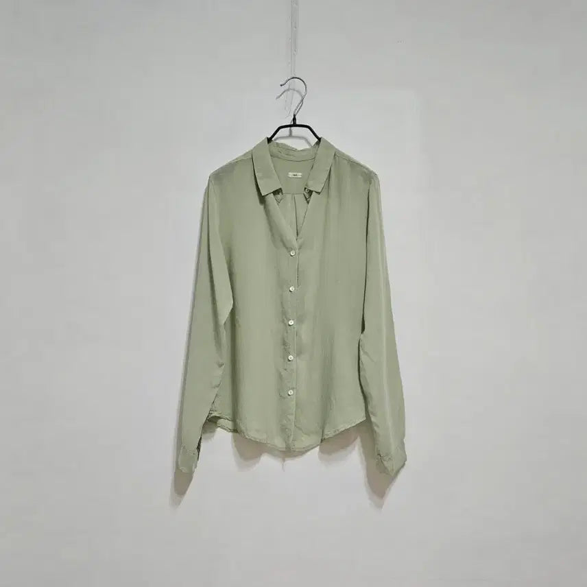 [BUNJANG] Nell Light Green Lyocell Shirt / nell 넬  그린셔츠