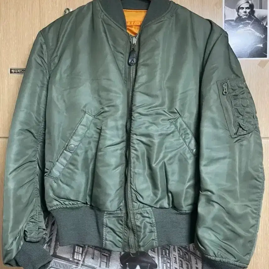 [BUNJANG] 1964 Alpha Industries MA-1 Flight Jacket / 60년대 밀리터리 ma-1