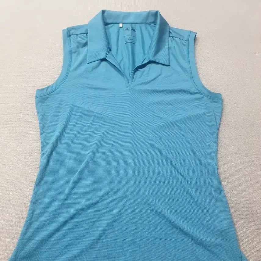 [BUNJANG] Adidas Sleeveless Golf Shirt Blue Women's Size 90 / 아디다스 민소매 골프 셔츠 블루 여성90