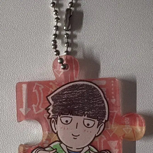 [BUNJANG] Mob Psycho 100 Puzzle Acrylic Keyring / 모브사이코 100 퍼즐 아크릴 키링