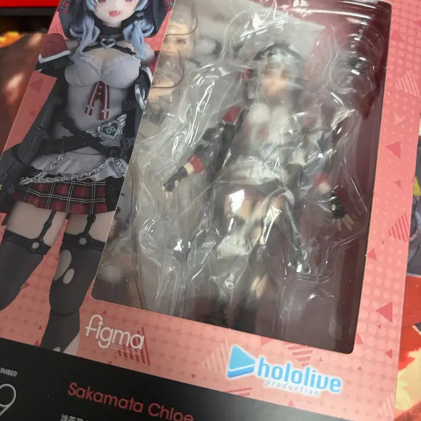 [BUNJANG] Hololive Sakamata Chloe Figma + Bonus Face Parts / 홀로라이브 사카마타 클로에 피그마+특전 얼굴파츠