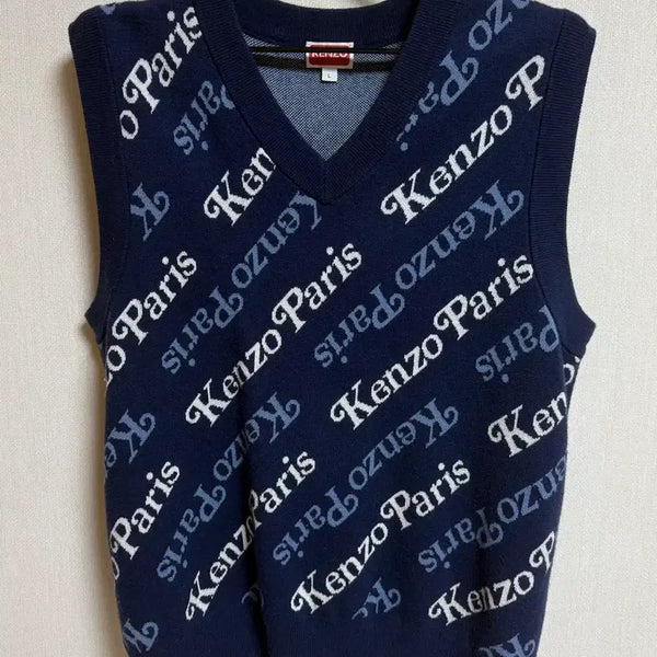 [BUNJANG] Kenzo x Verdy Knit Vest / KENZO 겐조 x 베르디 니트 베스트