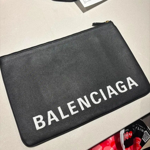 [BUNJANG] Balenciaga Leather Clutch / 발렌시아가 클러치 정품
