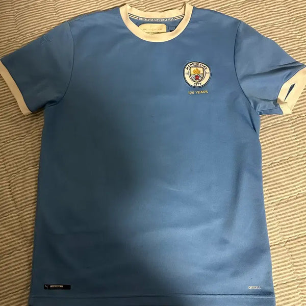 [BUNJANG] Manchester City 125th Anniversary Jersey (Size L) / L) 맨시티 125주년 유니폼
