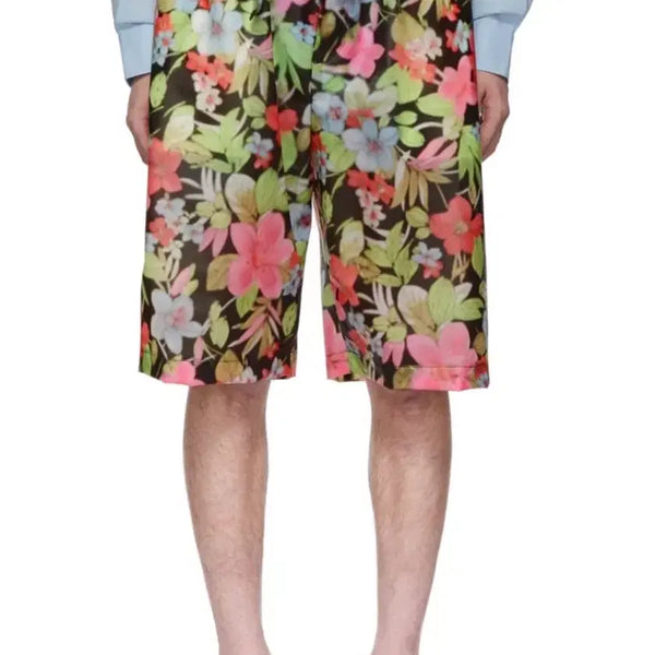 [BUNJANG] Comme des Garçons Homme Flower Shorts / 꼼데가르송 옴므 플라워 반바지