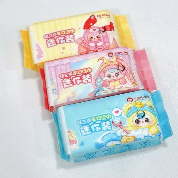 [BUNJANG] Baby's Three Mini Wet Wipes 3-Pack / 베이비쓰리 미니 물티슈 3p