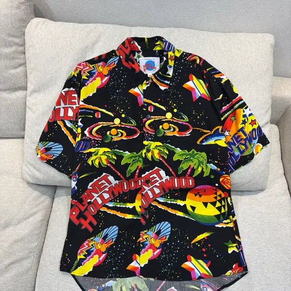 [BUNJANG] Planet Hollywood 90s Shirt / 90s Planet Hollywood 플래닛 할리우드 셔츠