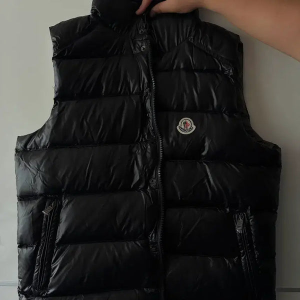 [BUNJANG] Moncler Padded Vest Black / 몽클레어 패딩 조끼 블랙