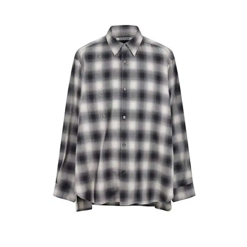 [BUNJANG] SEVEN BY SEVEN Ombre Shirt (24FW) / 새븐 바이 세븐 옴브레 셔츠(24FW)
