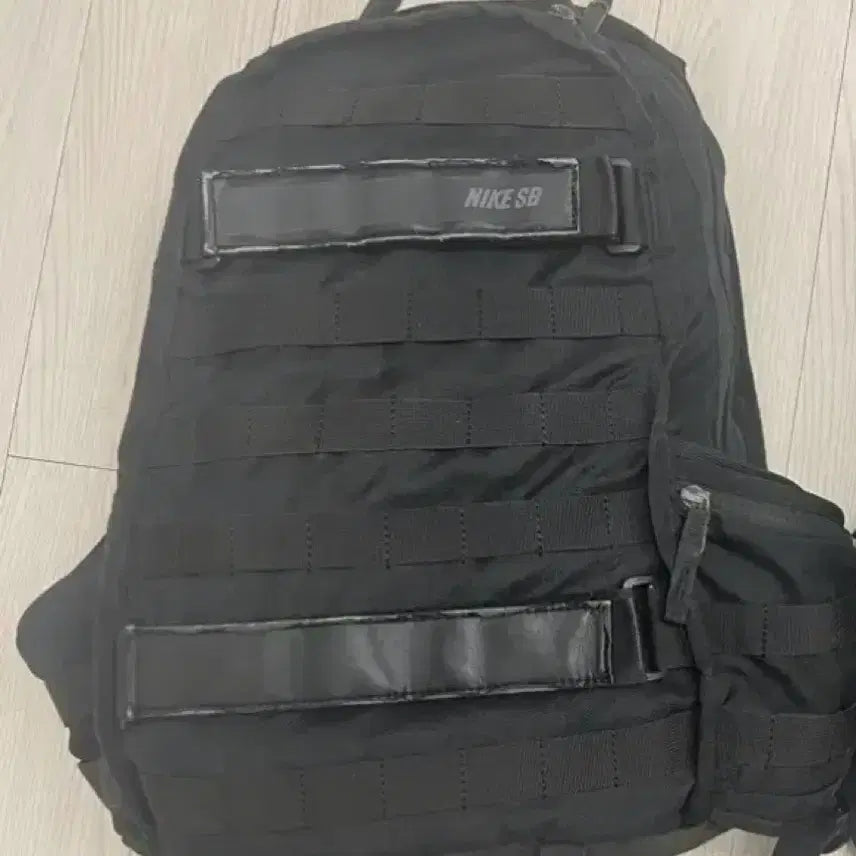 [BUNJANG] Nike SB Black Skateboard Backpack / 나이키SB 백팩 블랙 스케이트보드 가방 백팩