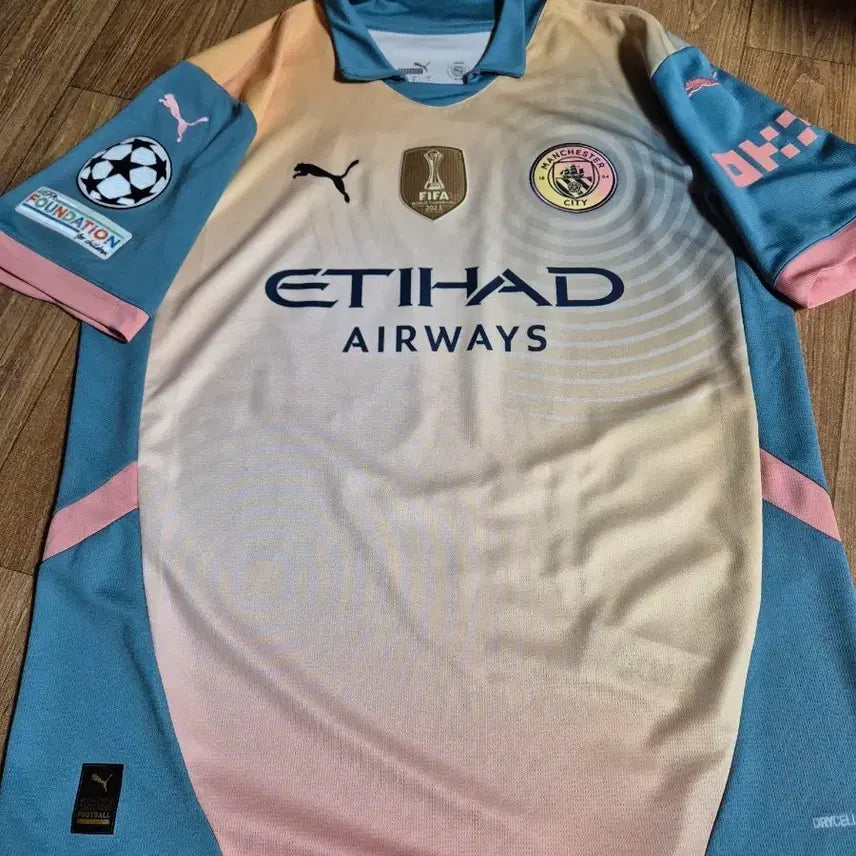 [BUNJANG] Manchester City 24-25 Kevin De Bruyne Large 4th Oasis Kit / 맨체스터 시티 24-25 케빈 더브라위너 L 4th 오아시스킷 (맨시티)