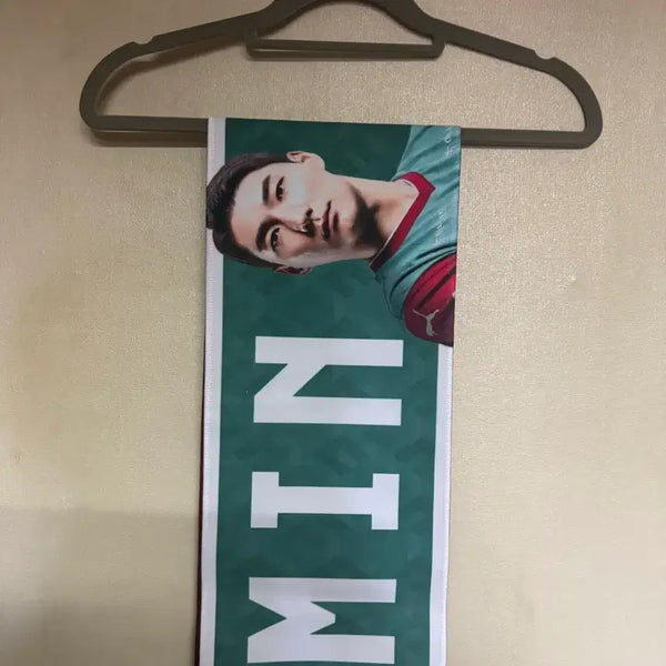 [BUNJANG] Daejeon Hana Citizen Joo Min-kyu #10 Scarf (Towel Material) / 새 제품급) 대전하나시티즌 주민규#10 머플러(타월 재질)