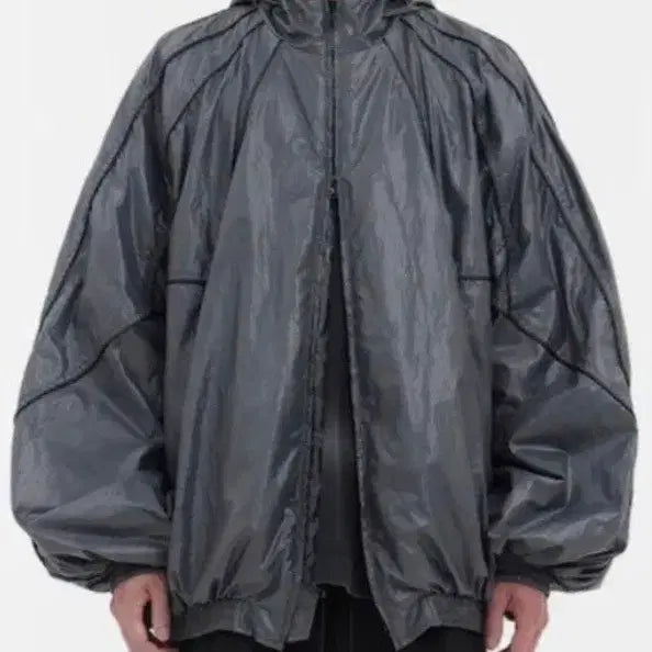 [BUNJANG] JUUN.J 26ss Collection Piping Windbreaker Size 50 / [준지]26ss 컬렉션 파이핑 바람막이 팝니다 50사이즈