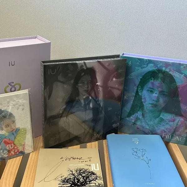 [BUNJANG] IU Signed Lost and Found CD, Love Poem, Lilac Bundle Set / 아이유 (비매) lost and found 친필싸인cd+러브포엠+라일락